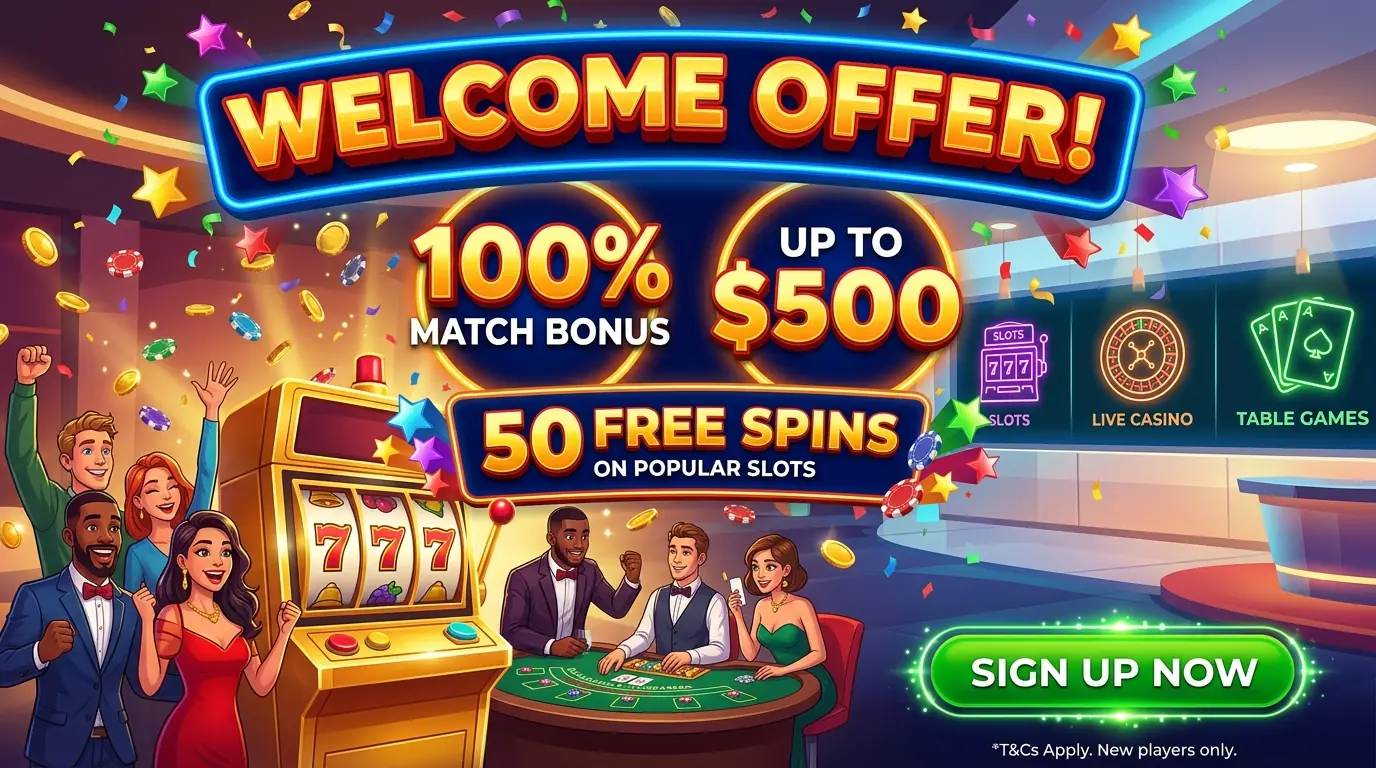 Voodoo Dreams welcome offer